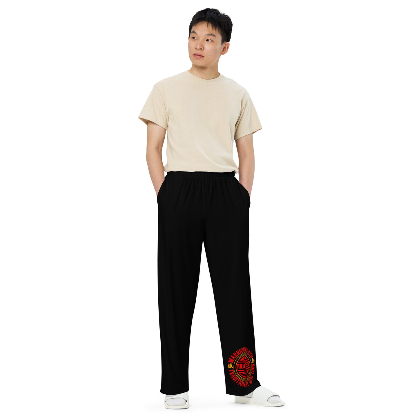 Warriors Breath unisex wide-leg pants