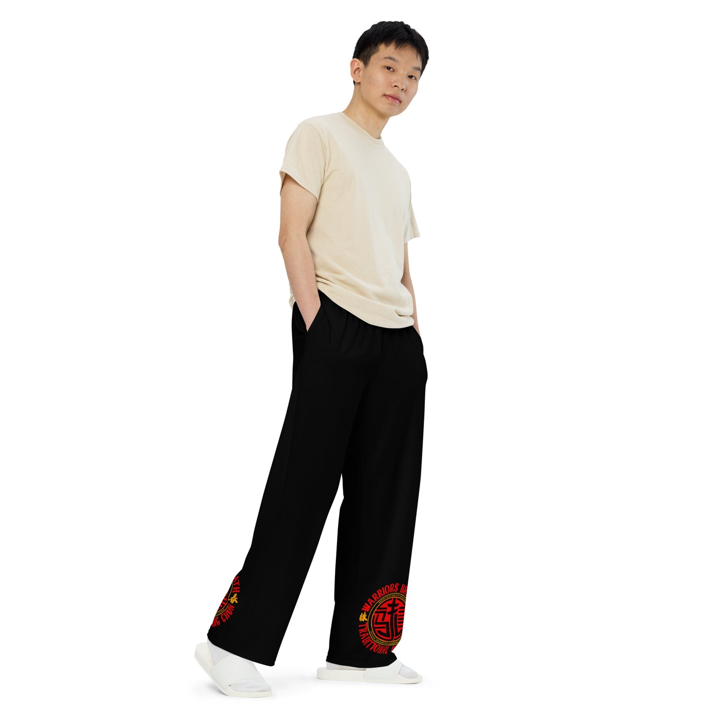 Warriors Breath unisex wide-leg pants