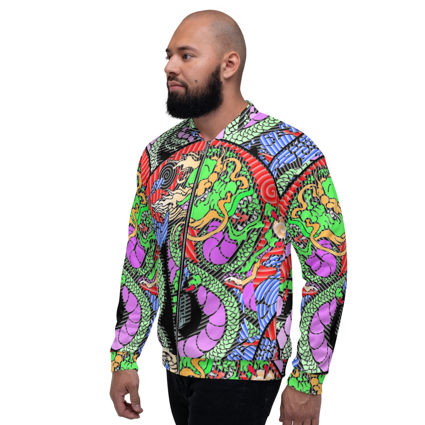 5 Element Dragon Bomber Jacket