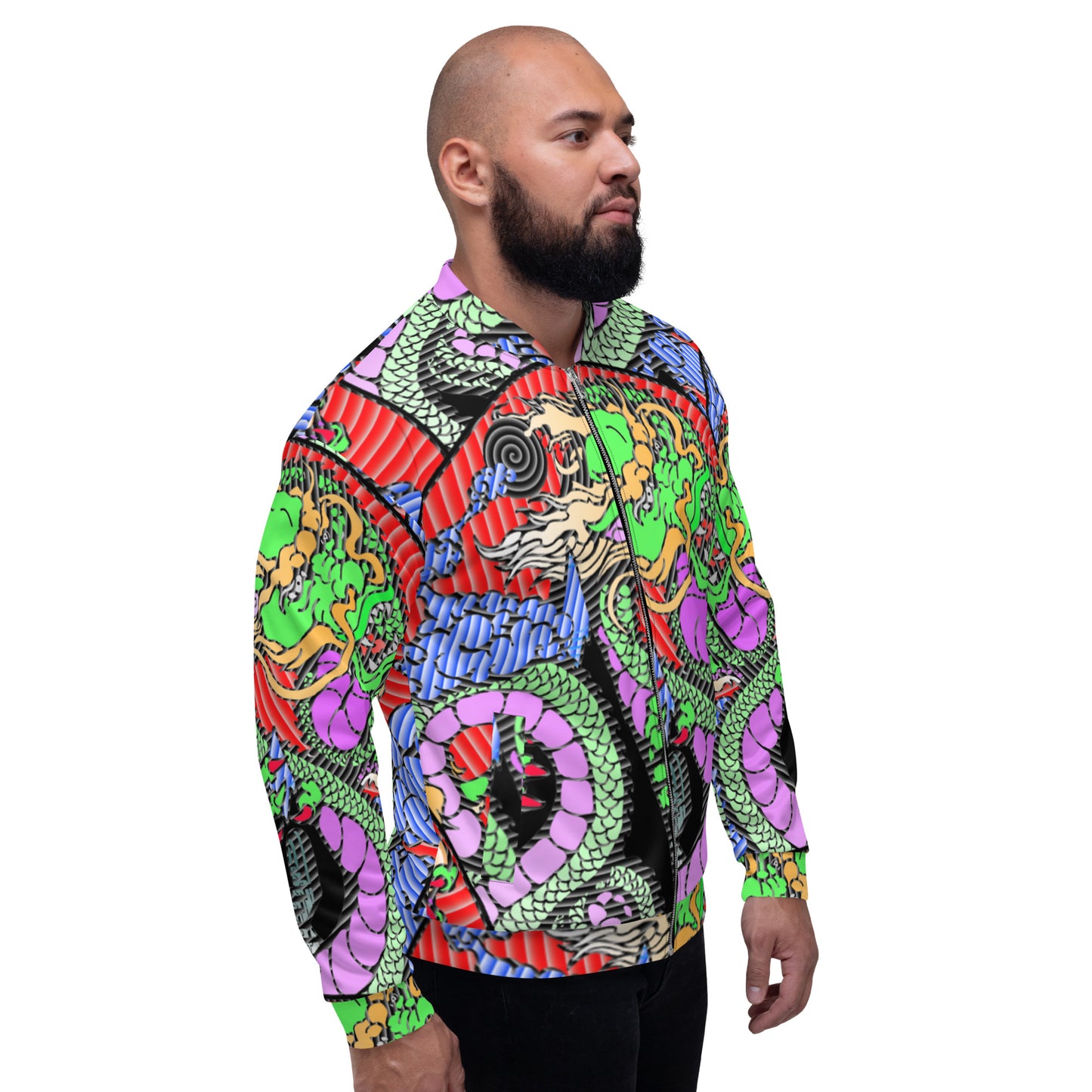 5 Element Dragon Bomber Jacket