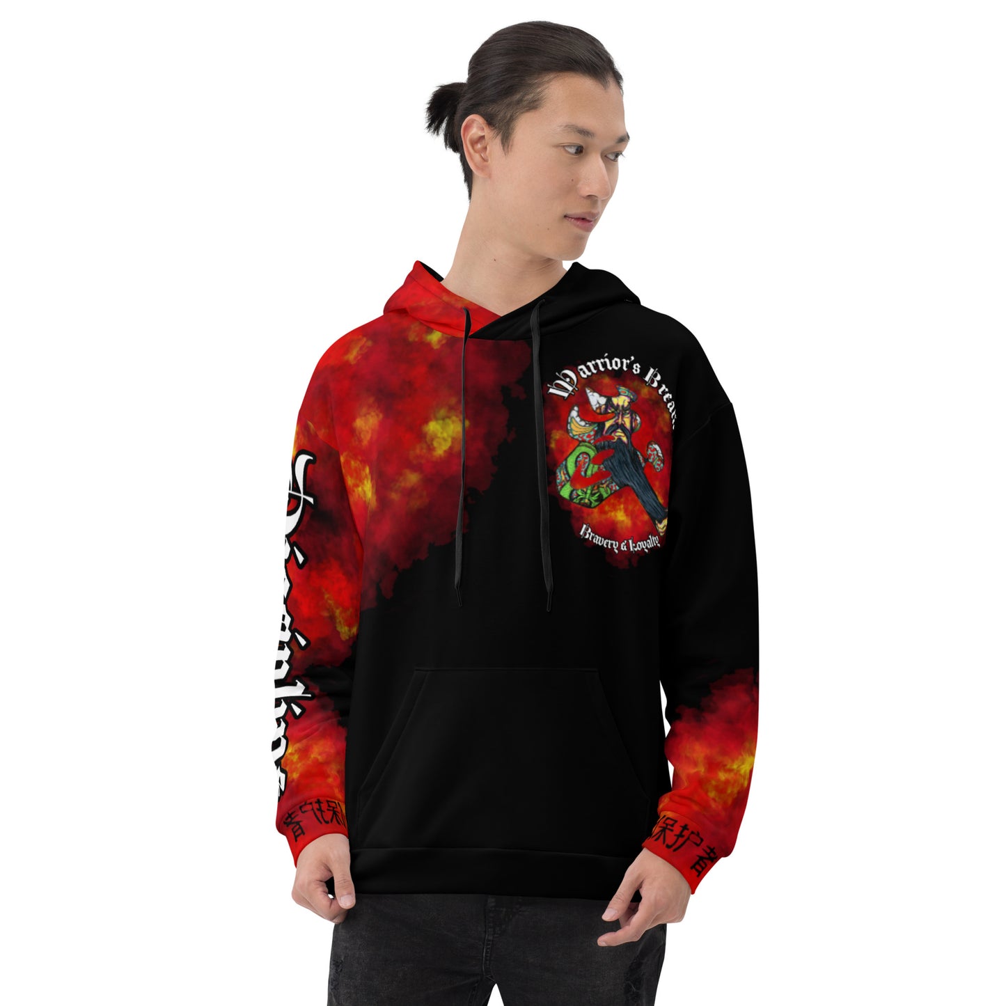 Warriors Breath Fire Hoodie