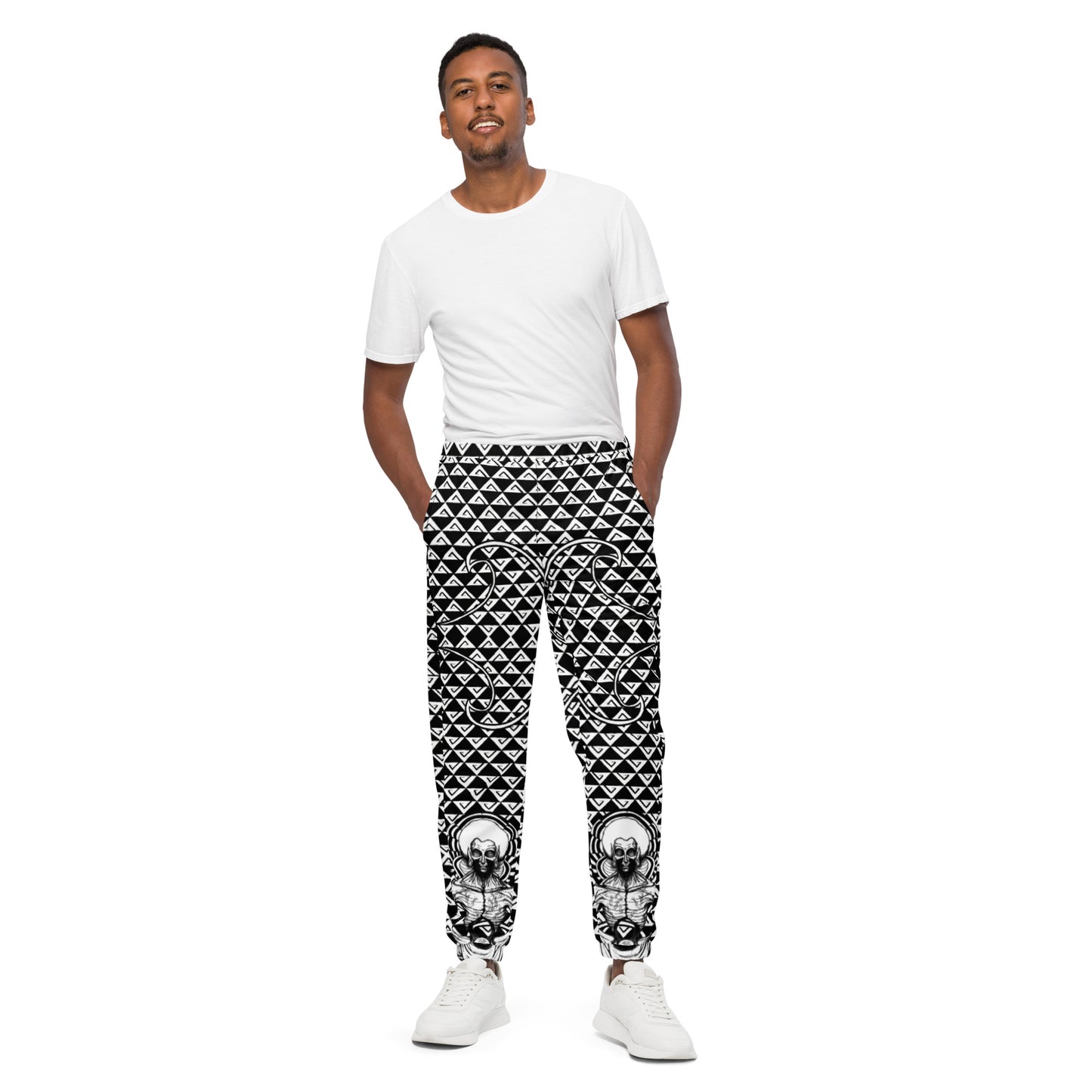Triangles Unisex track pants