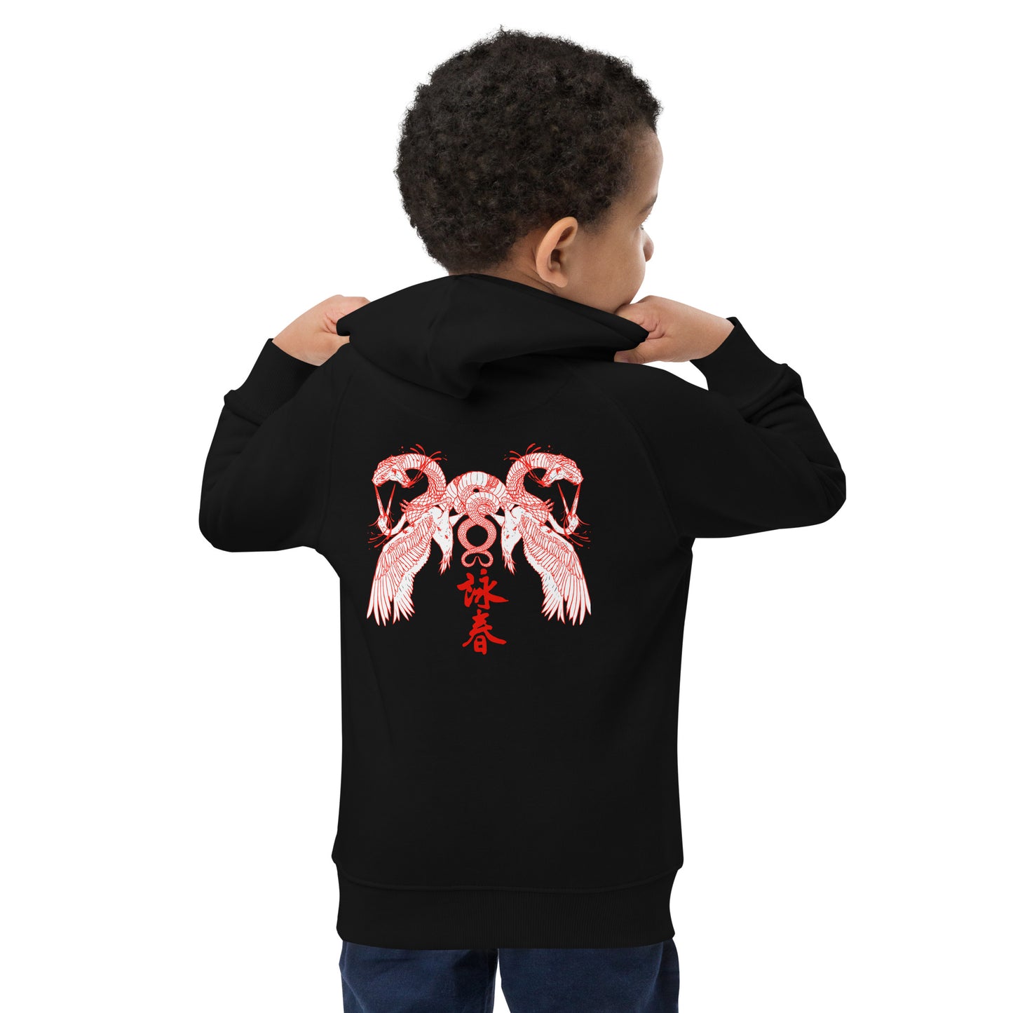 Snake & Crane Kids eco hoodie