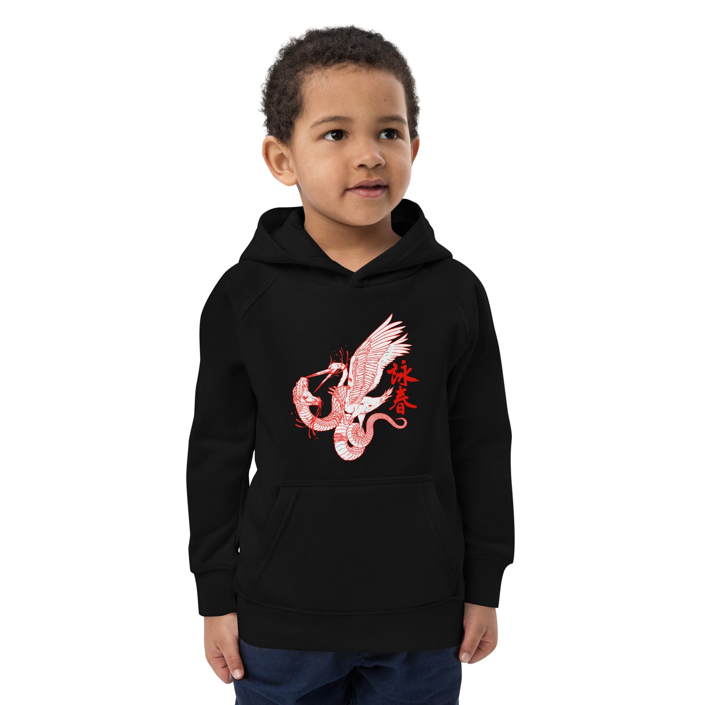Snake & Crane Kids eco hoodie