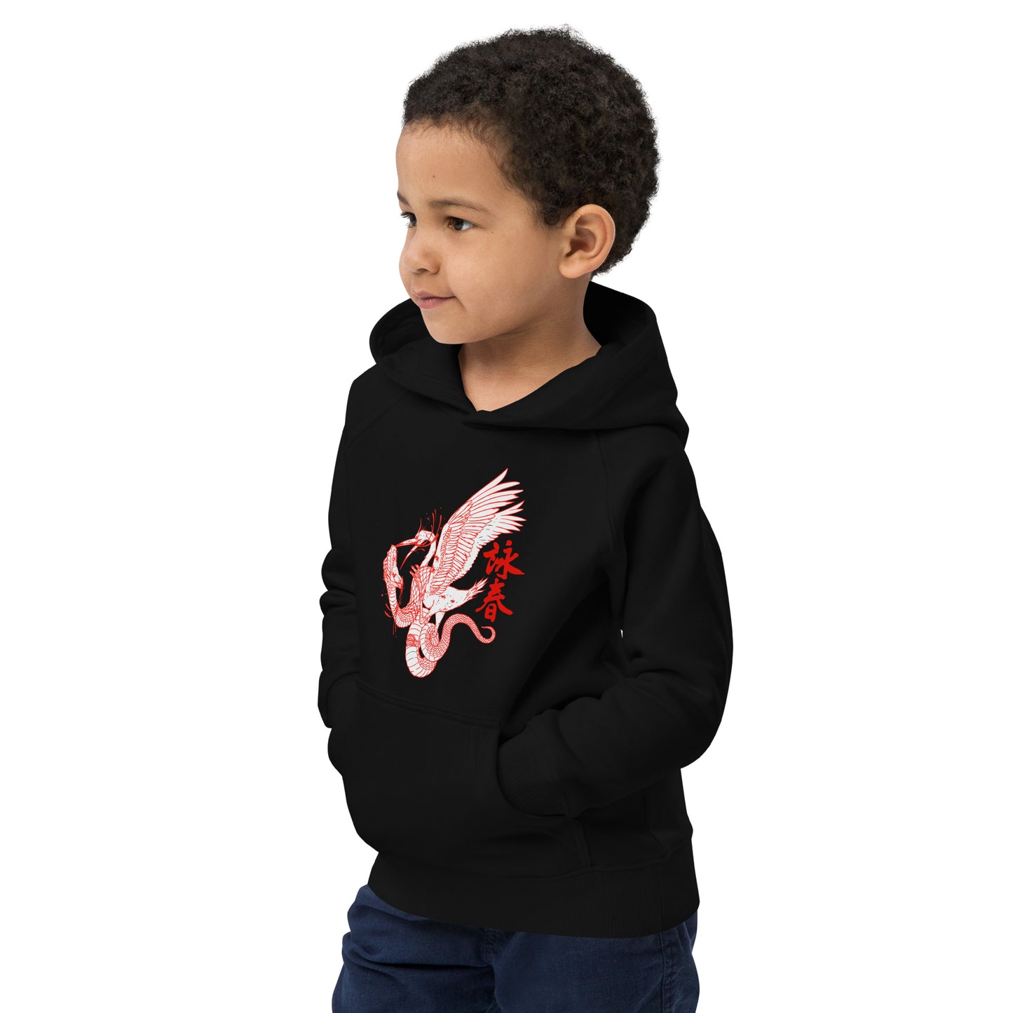 Snake & Crane Kids eco hoodie