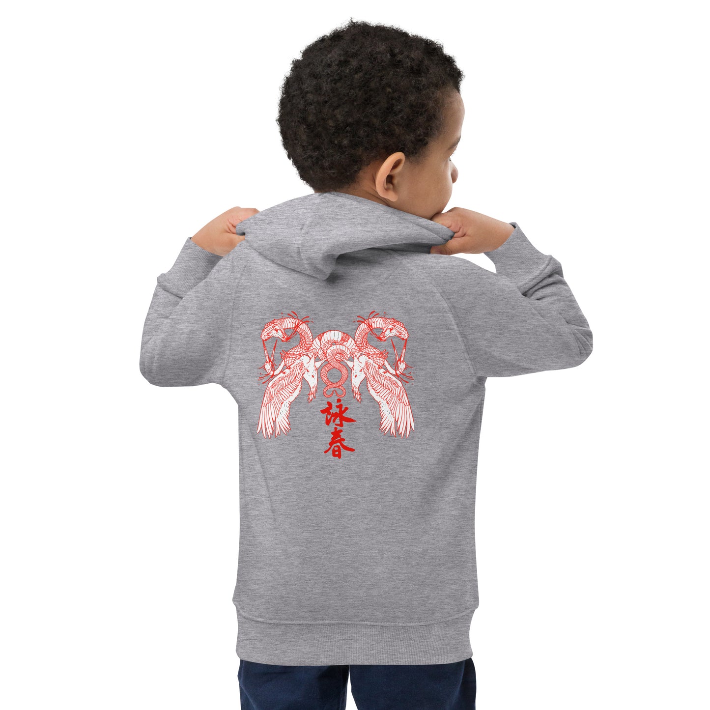 Snake & Crane Kids eco hoodie