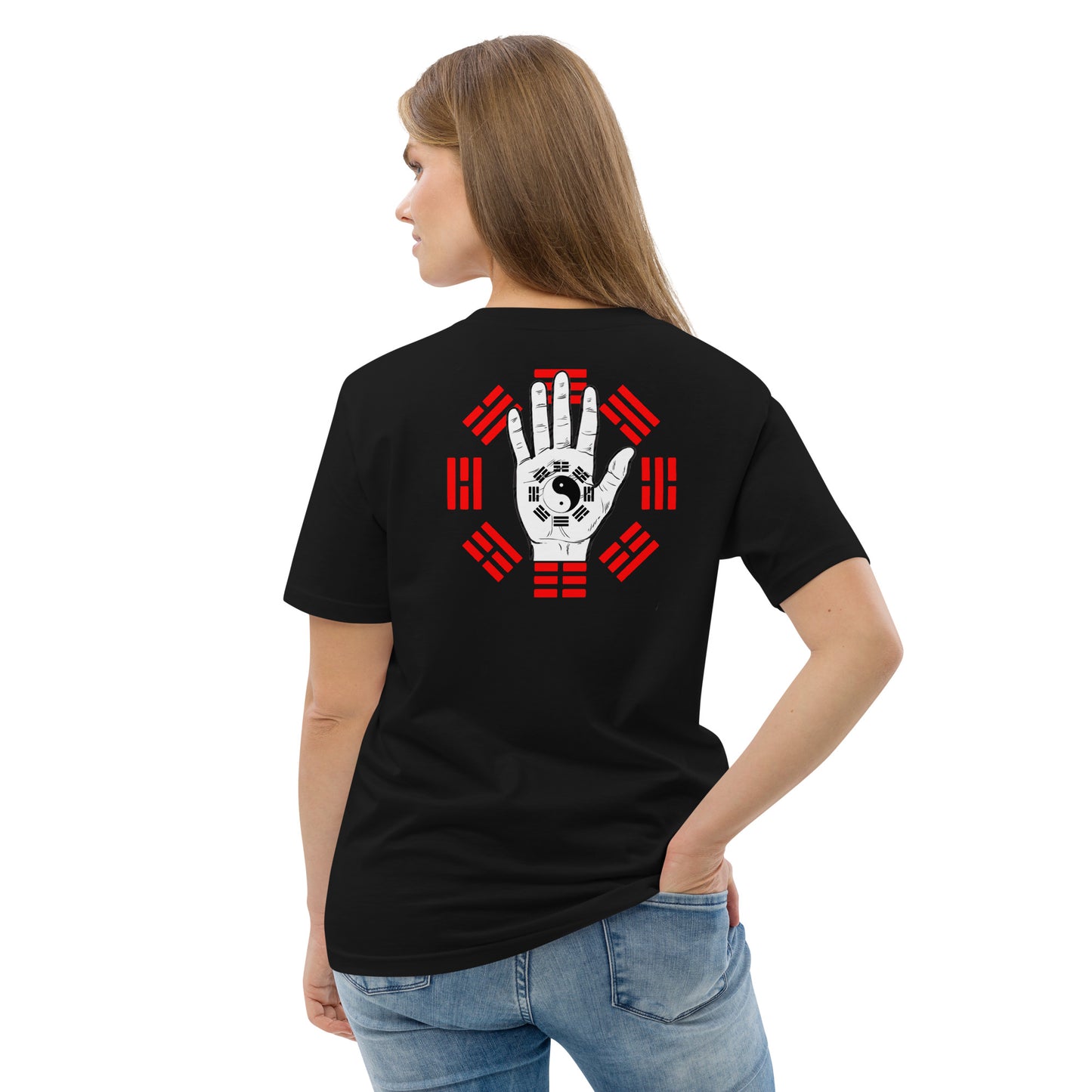 Unisex organic cotton Trigrams t-shirt