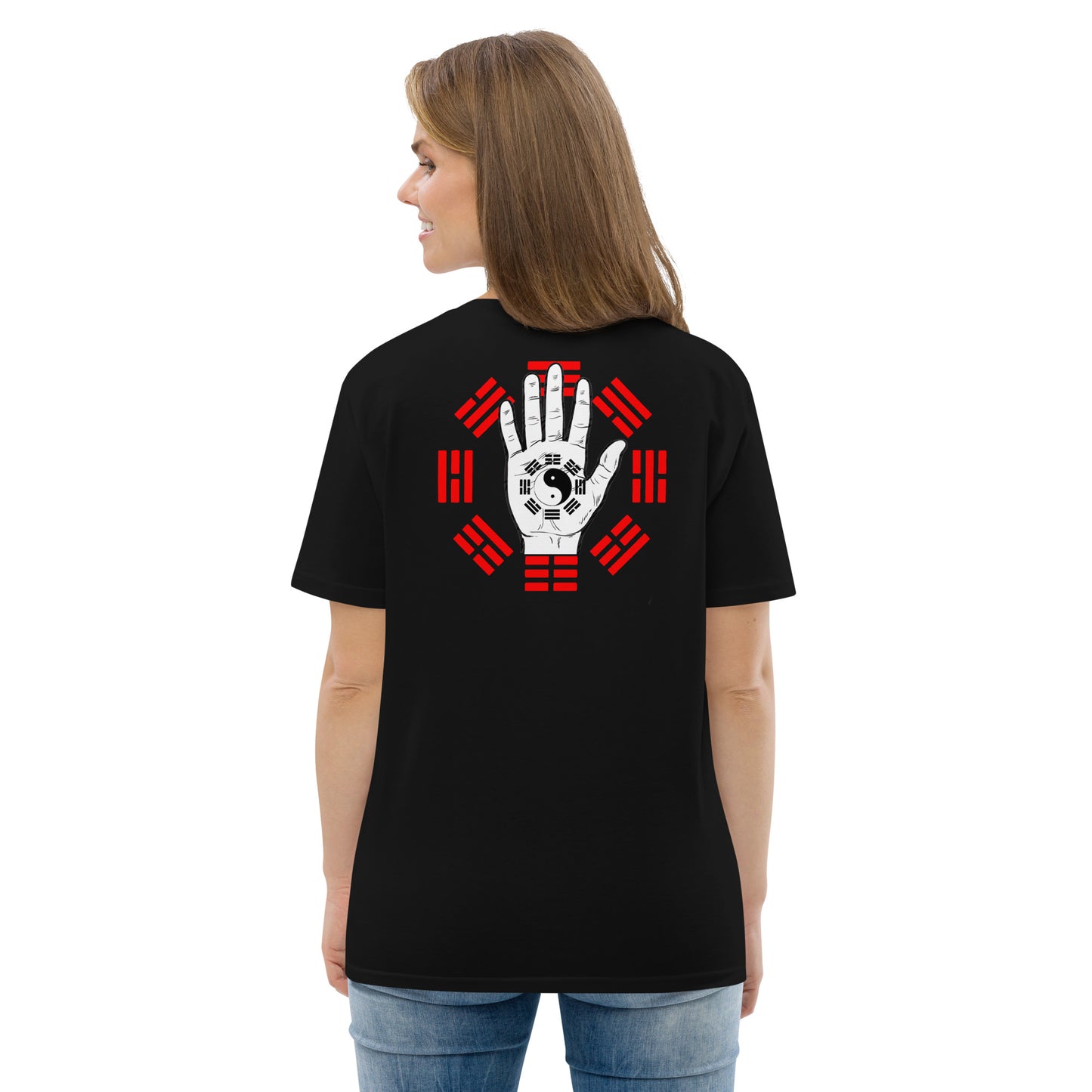 Unisex organic cotton Trigrams t-shirt
