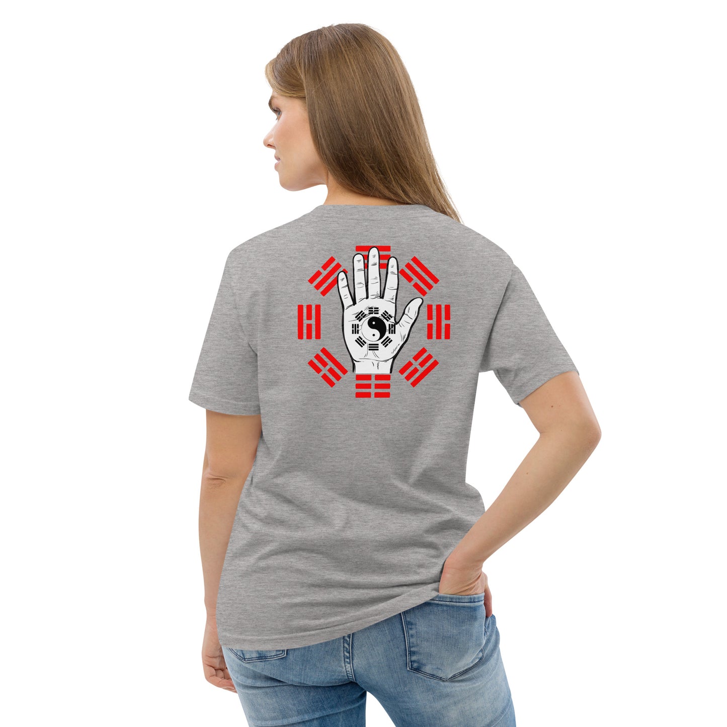 Unisex organic cotton Trigrams t-shirt
