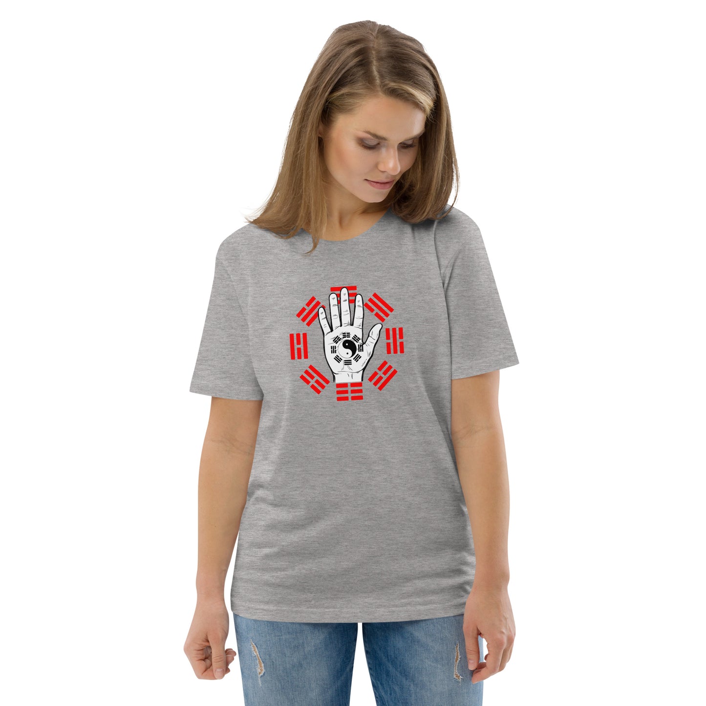 Unisex organic cotton Trigrams t-shirt