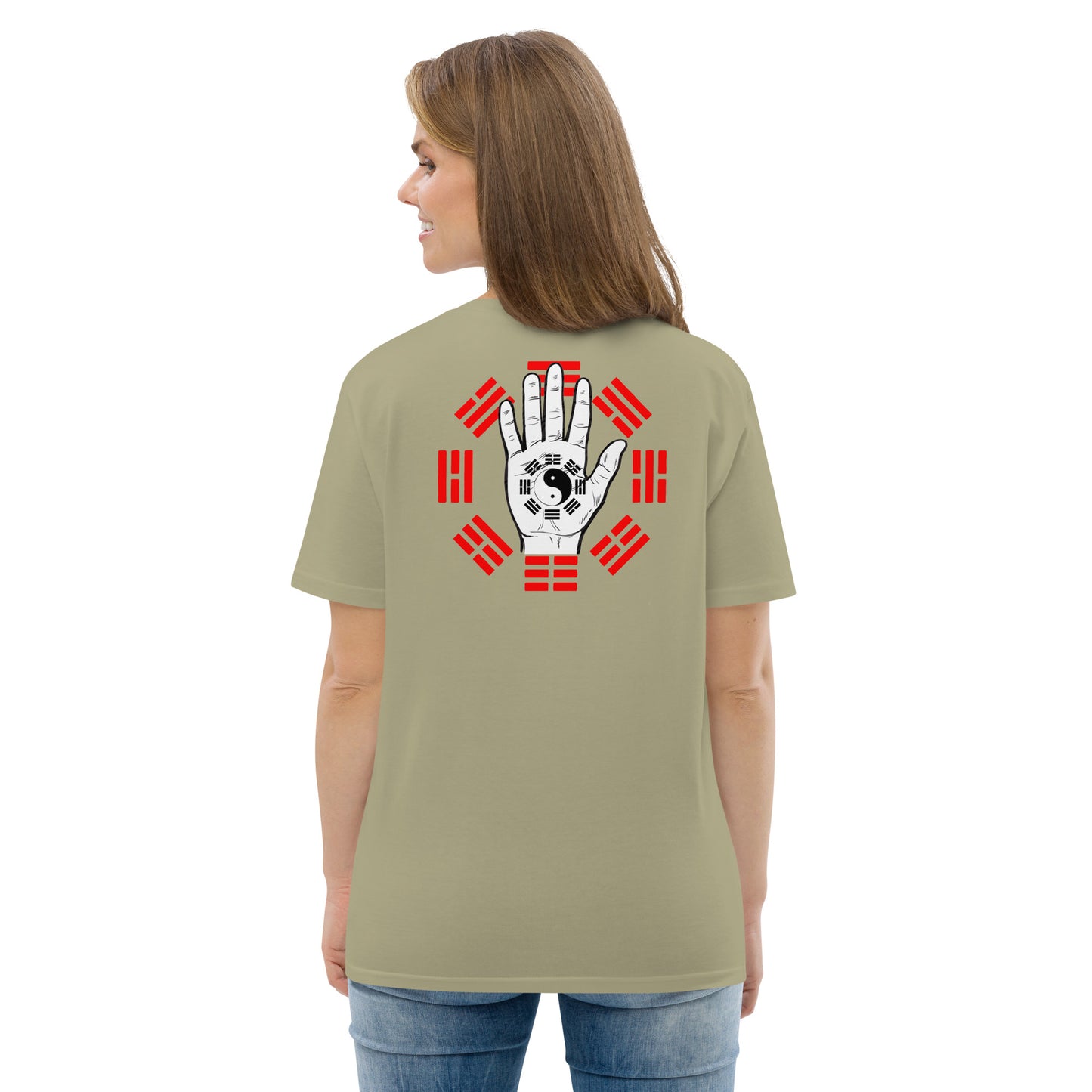 Unisex organic cotton Trigrams t-shirt