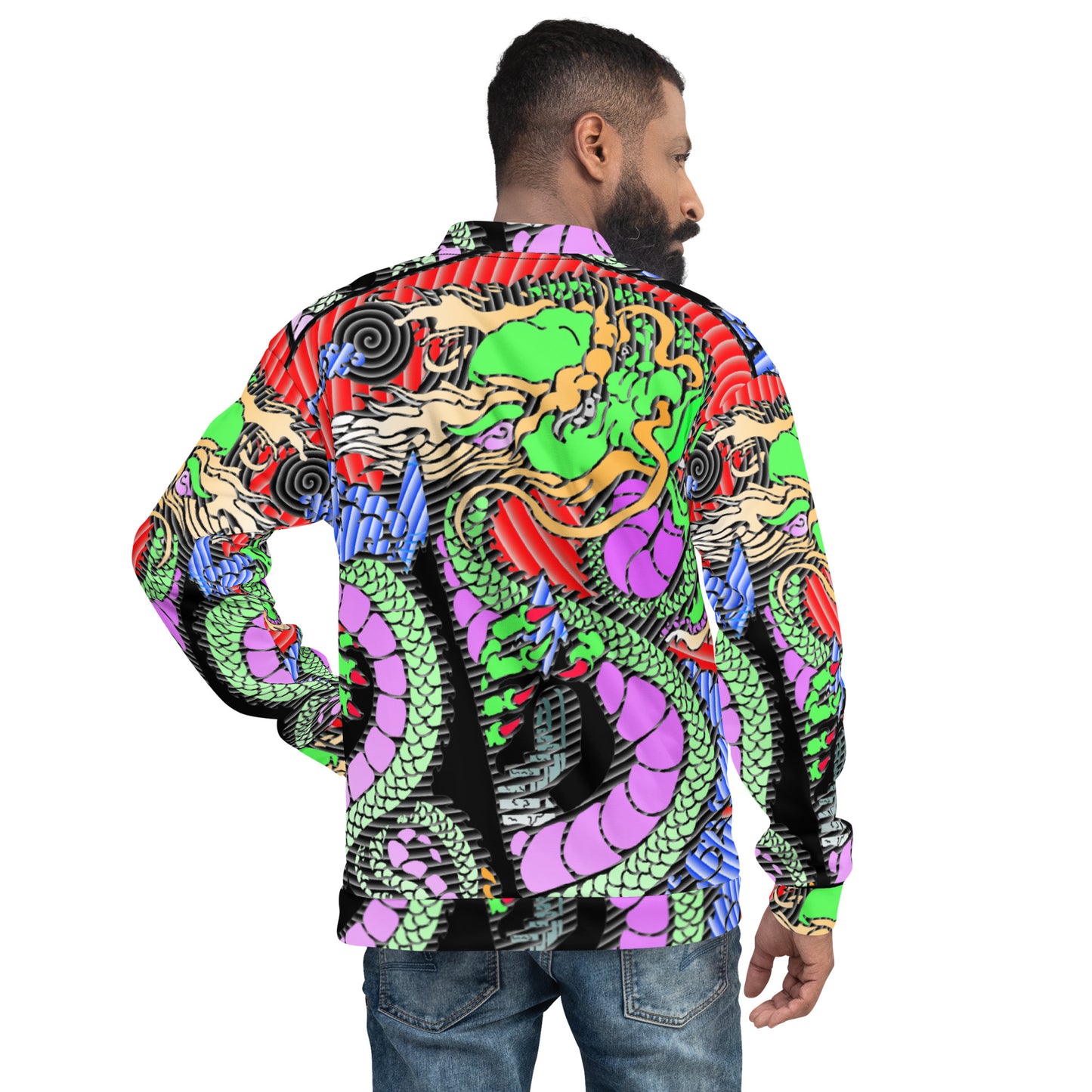 5 Element Dragon Bomber Jacket